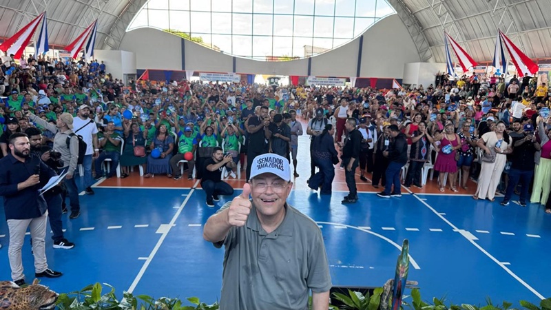 Eduardo Braga cumpre agenda em Coari com entregas na saúde, infraestrutura e educação