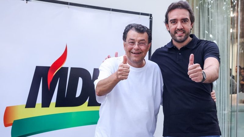 Deputado Thiago Abrahim se filia ao MDB e reforça alinhamento com Eduardo Braga no Amazonas