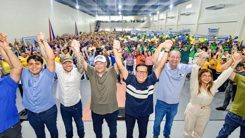 Omar Aziz, Eduardo Braga e Adail Filho cumprem agenda de entregas para a população de Coari e demonstram força do interior do Amazonas