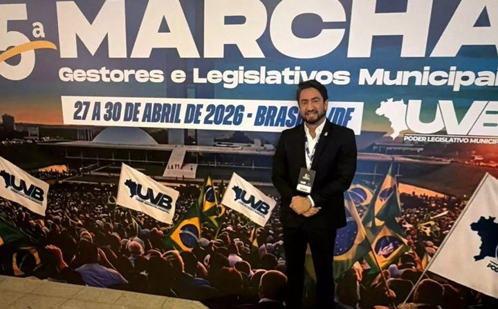 Presidente da UVB-AM, Diego Afonso, participa da 25ª Marcha dos Gestores e Legislativos Municipais em Brasília