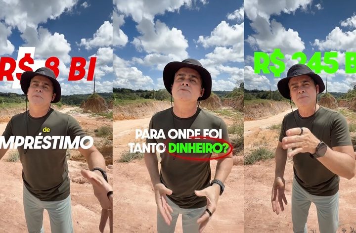 “Pra onde foi o dinheiro?”, questiona David após abandono do Anel Viário Leste