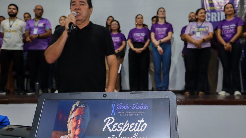 Prefeitura de Manaus lança campanha ‘Junho Violeta’ para conscientização e combate à violência contra a pessoa idosa