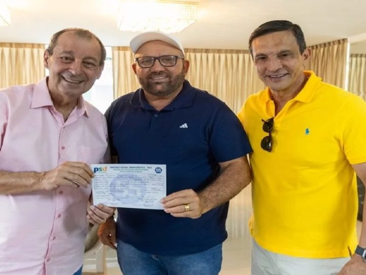 Nicson Marreira deixa União Brasil, se filia ao PSD e fortalece grupo político de Omar Aziz no Amazonas