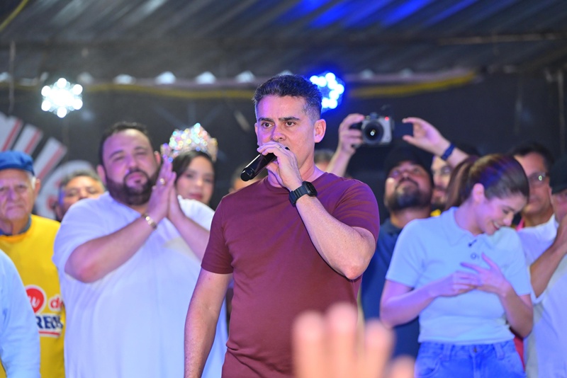 David Almeida participa de ato político e reforça protagonismo de Presidente Figueiredo no cenário político do Amazonas