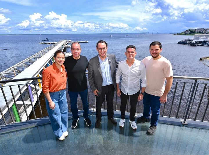 David Almeida recebe Augusto Cury em Manaus e apresenta projeto do Avante para as eleições de 2026