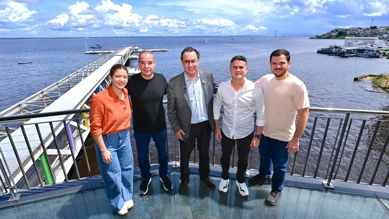 David Almeida recebe Augusto Cury em Manaus e apresenta projeto do Avante para as eleições de 2026