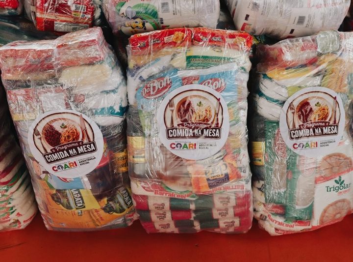 Segunda entrega do “Coari Comida na Mesa” beneficia 5 mil famílias da zona urbana