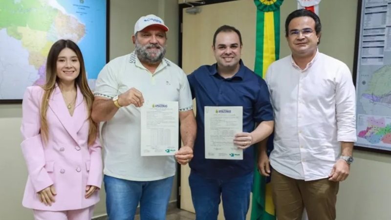 Com articulação de Nicson Marreira, Roberto Cidade concede licença para início das obras da Ponte do Abial