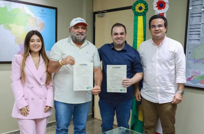 Com articulação de Nicson Marreira, Roberto Cidade concede licença para início das obras da Ponte do Abial