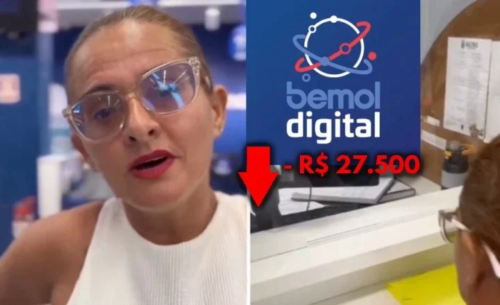 Mulher denuncia golpe de R$ 27,5 mil em empréstimo na Bemol Digital e contesta auditoria que descartou fraude em Manaus