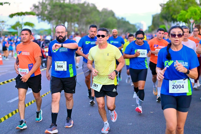 David Almeida participa da Manaus em Movimento e destaca legado de incentivo ao esporte e à saúde