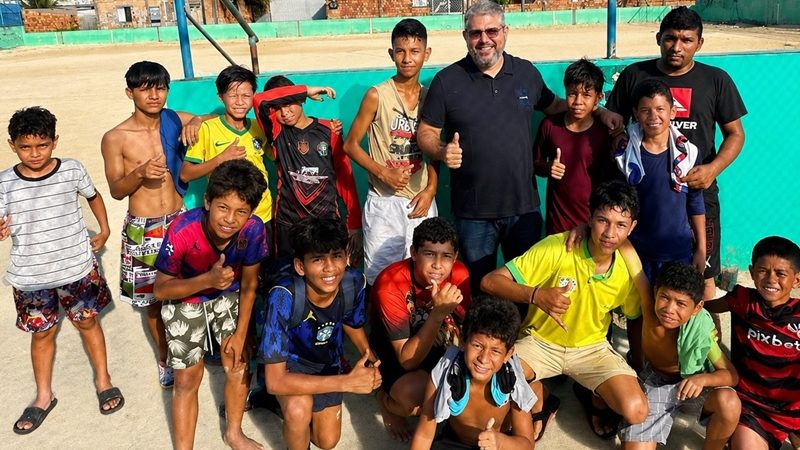 Elan Alencar acompanha revitalização do Complexo Esportivo do Igarapé do Passarinho e reforça compromisso com comunidades da zona Norte
