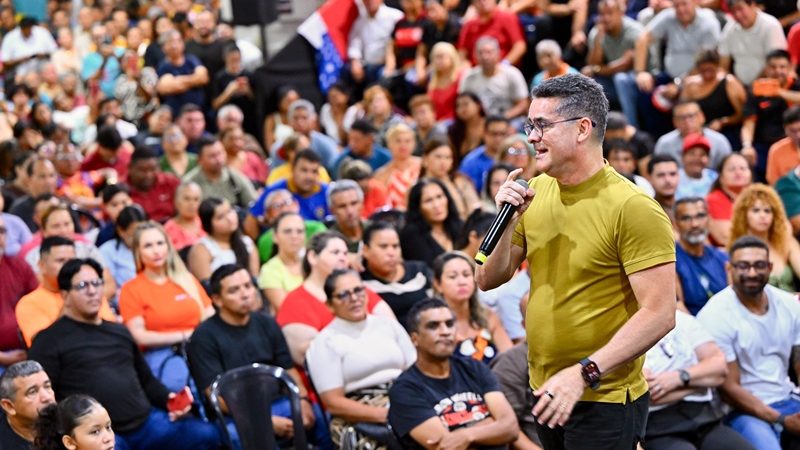 David reúne mil lideranças antes da convenção que oficializará sua candidatura ao Governo do Amazonas